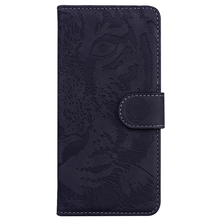For Samsung Galaxy A16 5G Case Tiger Imprint Leather Wallet Phone Cover