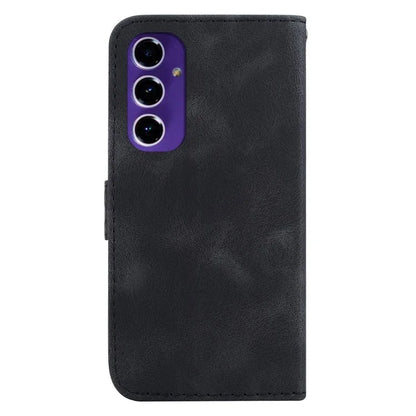 For Samsung Galaxy A16 5G Stand Case 7-Shaped Pattern Imprint Leather Phone Cover