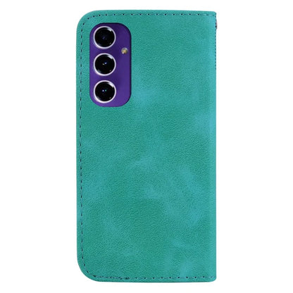 For Samsung Galaxy A16 5G Stand Case 7-Shaped Pattern Imprint Leather Phone Cover