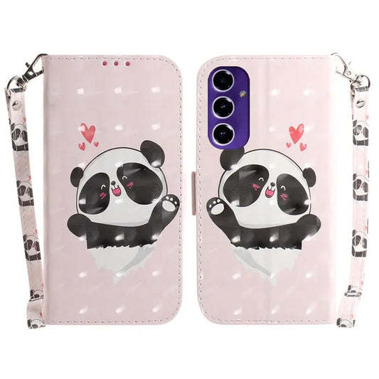 For Samsung Galaxy A16 5G Case Pattern Printing Leather Wallet Phone Cover