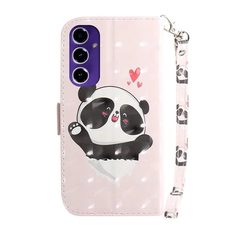 For Samsung Galaxy A16 5G Case Pattern Printing Leather Wallet Phone Cover