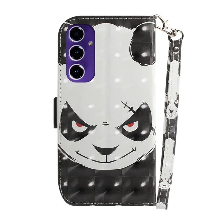 For Samsung Galaxy A16 5G Case Pattern Printing Leather Wallet Phone Cover