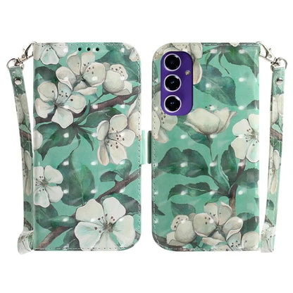 For Samsung Galaxy A16 5G Case Pattern Printing Leather Wallet Phone Cover