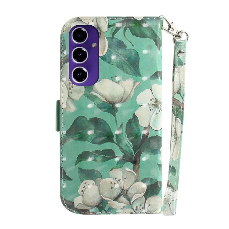 For Samsung Galaxy A16 5G Case Pattern Printing Leather Wallet Phone Cover