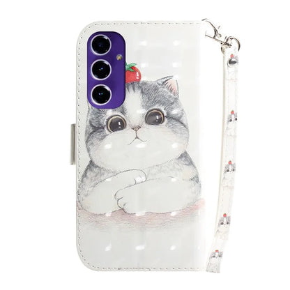 For Samsung Galaxy A16 5G Case Pattern Printing Leather Wallet Phone Cover