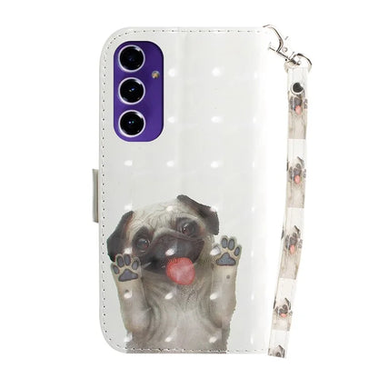 For Samsung Galaxy A16 5G Case Pattern Printing Leather Wallet Phone Cover