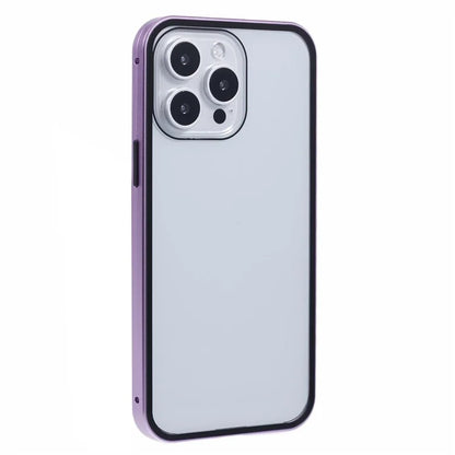For iPhone 16 Pro Case Magnetic Full Protection Clear Phone Cover