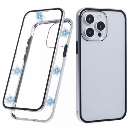 For iPhone 16 Pro Case Magnetic Full Protection Clear Phone Cover