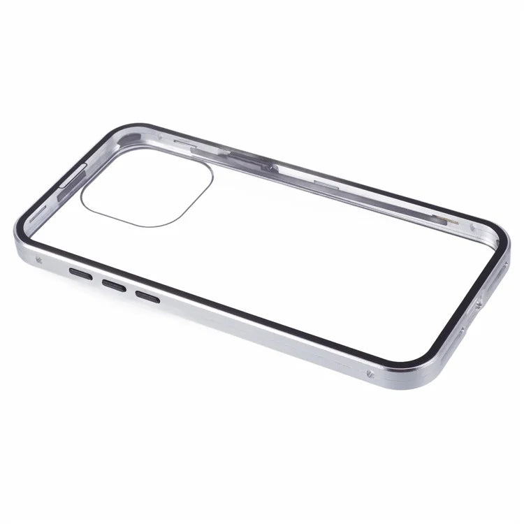 For iPhone 16 Pro Case Magnetic Full Protection Clear Phone Cover
