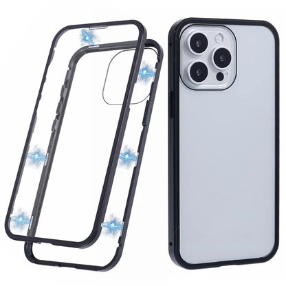 For iPhone 16 Pro Case Magnetic Full Protection Clear Phone Cover