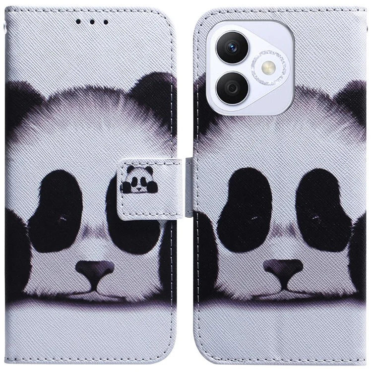 For Honor X60i 5G Wallet Case Pattern Print Leather Phone Cover
