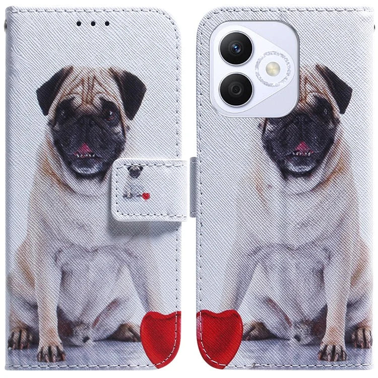 For Honor X60i 5G Wallet Case Pattern Print Leather Phone Cover