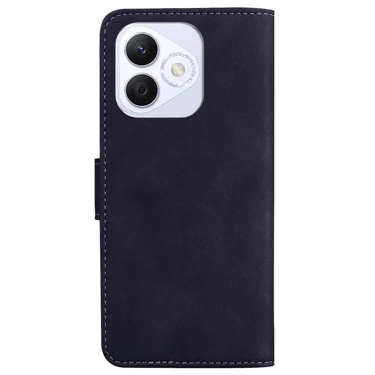 For Honor X60i 5G Case Solid Color Leather Wallet Phone Cover