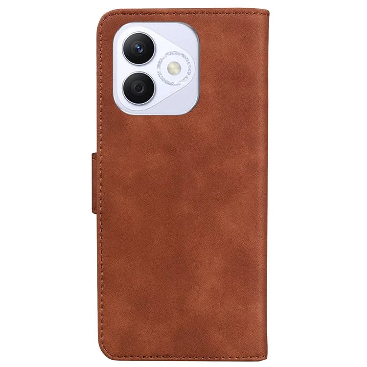 For Honor X60i 5G Case Solid Color Leather Wallet Phone Cover