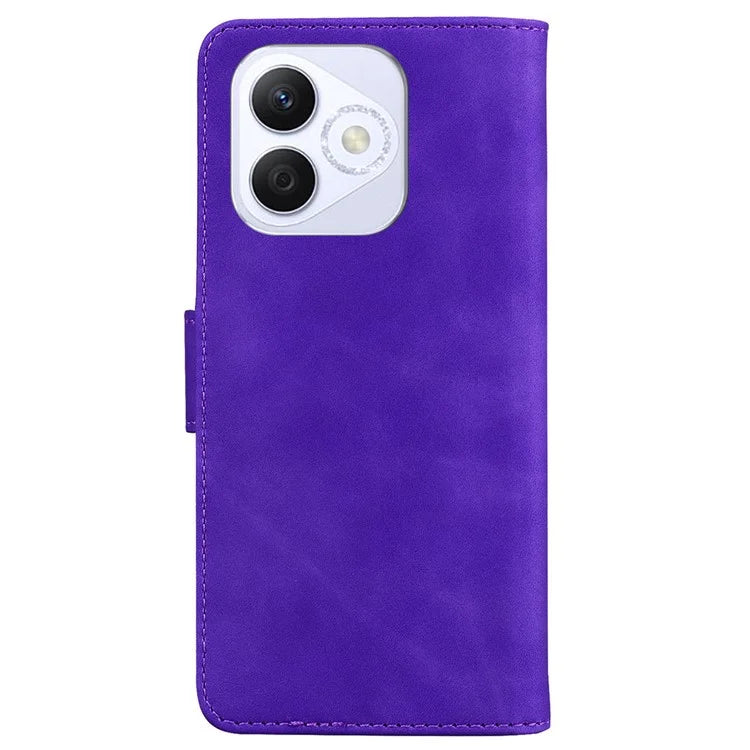 For Honor X60i 5G Case Solid Color Leather Wallet Phone Cover