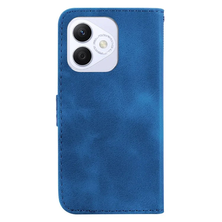 For Honor X60i 5G Stand Case 7-Shaped Pattern Imprint Leather Phone Cover