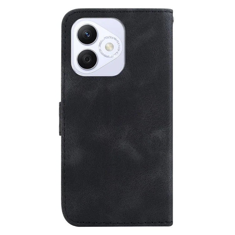 For Honor X60i 5G Stand Case 7-Shaped Pattern Imprint Leather Phone Cover