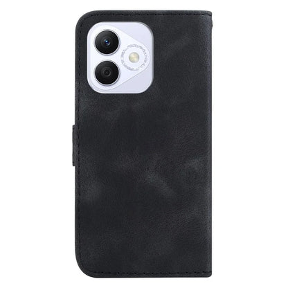 For Honor X60i 5G Stand Case 7-Shaped Pattern Imprint Leather Phone Cover
