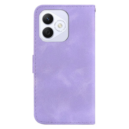 For Honor X60i 5G Stand Case 7-Shaped Pattern Imprint Leather Phone Cover