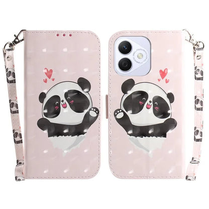 For Honor X60i 5G Case Pattern Printing Leather Wallet Phone Cover