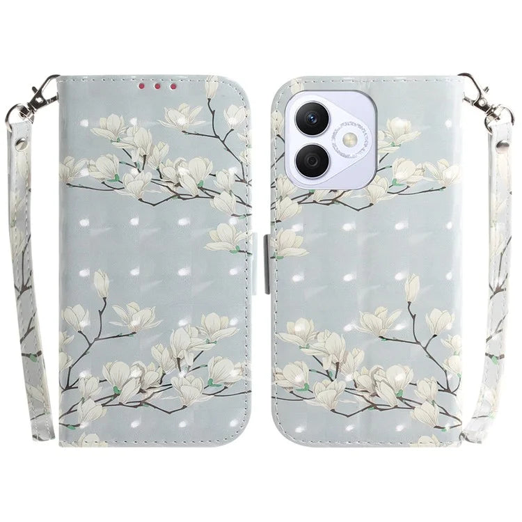 For Honor X60i 5G Case Pattern Printing Leather Wallet Phone Cover