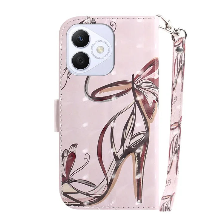 For Honor X60i 5G Case Pattern Printing Leather Wallet Phone Cover