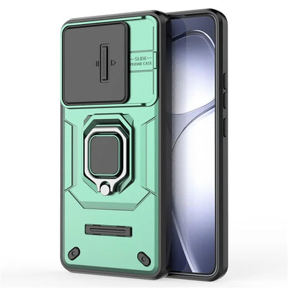 For Xiaomi Redmi K70 Ultra Case PC+TPU Kickstand Phone Protector with Lens Cover