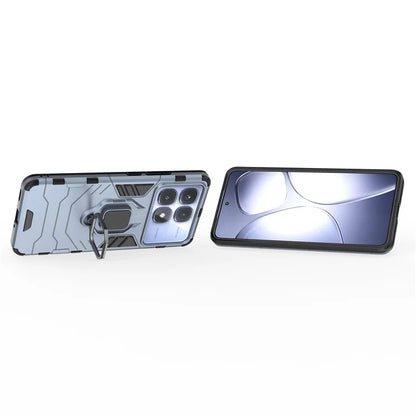 For Xiaomi Redmi K70 Ultra Case PC+TPU Protective Phone Cover with Ring Kickstand