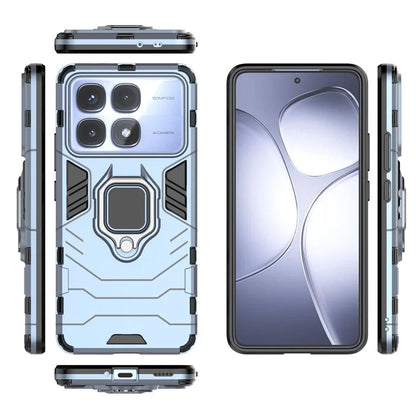 For Xiaomi Redmi K70 Ultra Case PC+TPU Protective Phone Cover with Ring Kickstand