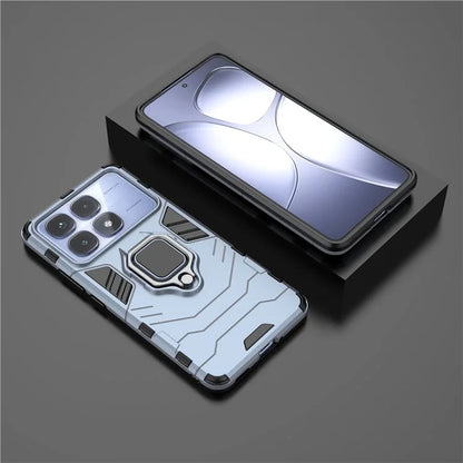 For Xiaomi Redmi K70 Ultra Case PC+TPU Protective Phone Cover with Ring Kickstand