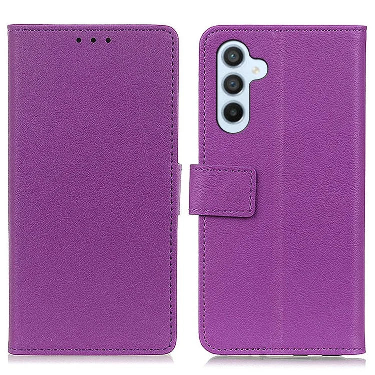 For Samsung Galaxy M35 5G Case PU Leather Stand Wallet Phone Cover
