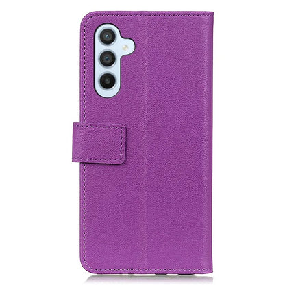 For Samsung Galaxy M35 5G Case PU Leather Stand Wallet Phone Cover