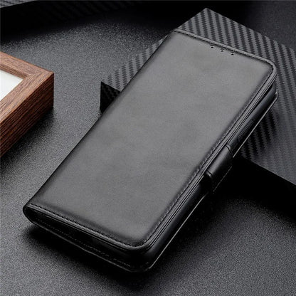 For Samsung Galaxy A16 5G Case Stand Cowhide Texture PU Leather Phone Cover