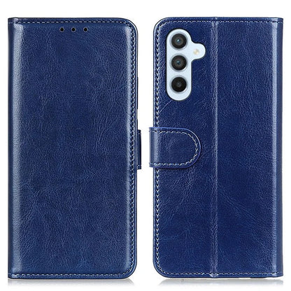 For Samsung Galaxy A16 5G Case Crazy Horse Texture PU Leather Phone Stand Cover