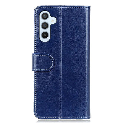 For Samsung Galaxy A16 5G Case Crazy Horse Texture PU Leather Phone Stand Cover