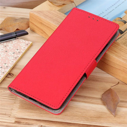 For Samsung Galaxy A06 Case PU Leather Stand Wallet Phone Cover