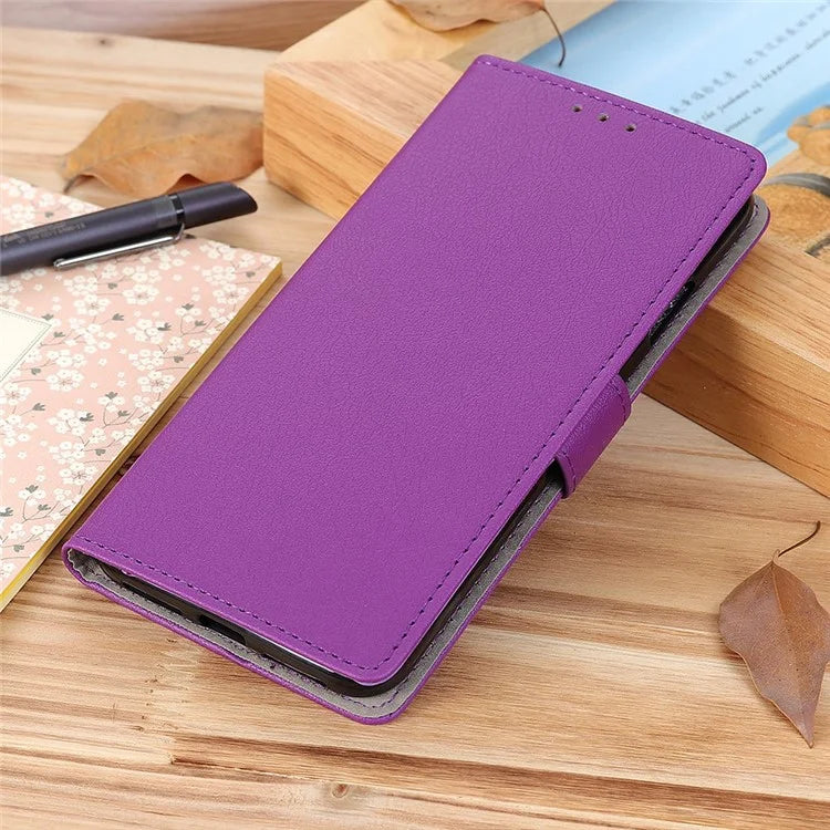 For Samsung Galaxy A06 Case PU Leather Stand Wallet Phone Cover