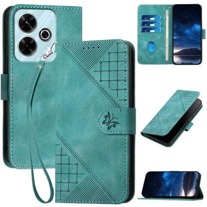 YX0080 For Xiaomi Redmi 13 5G / 4G / Poco M6 4G / Redmi Note 13R 5G Case Leather Wallet Phone Cover