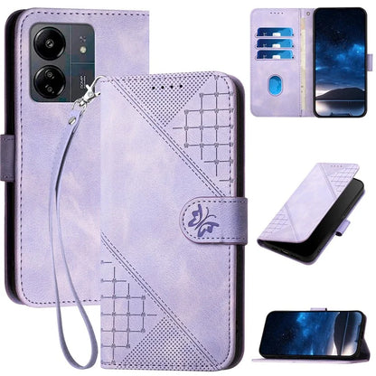 YX0080 For Xiaomi Poco M6 5G / Redmi 13R 5G / 13C 5G / 13C 4G / Poco C65 4G Case Leather Wallet Phone Cover