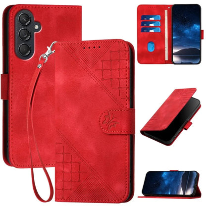 YX0080 For Samsung Galaxy F55 5G / C55 5G / M55 5G Case Butterfly Imprint Leather Wallet Phone Cover