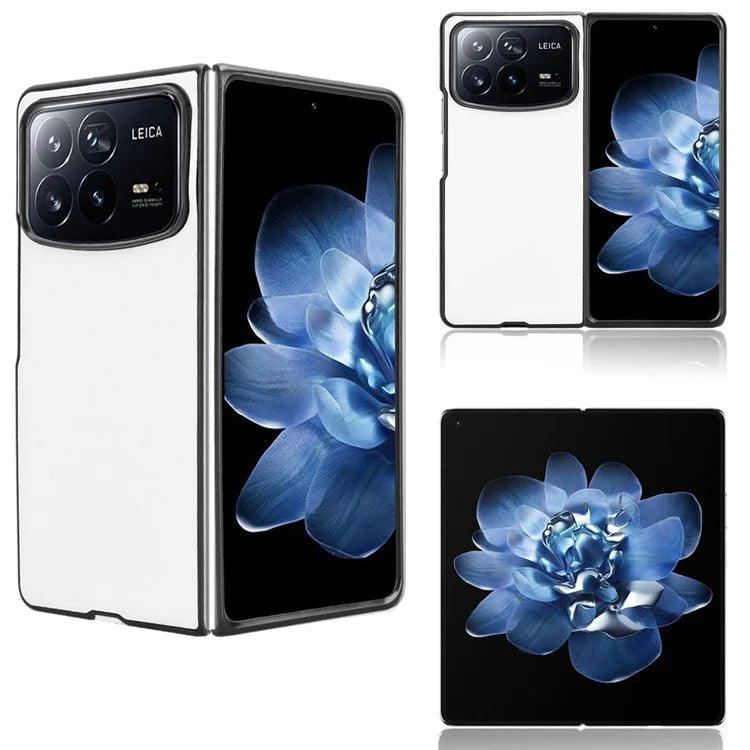 For Xiaomi Mix Fold 4 5G Case Carbon Fiber Texture Shockproof PU+PC Phone Cover