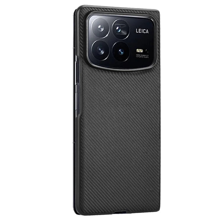 For Xiaomi Mix Fold 4 5G Case Carbon Fiber Texture Shockproof PU+PC Phone Cover