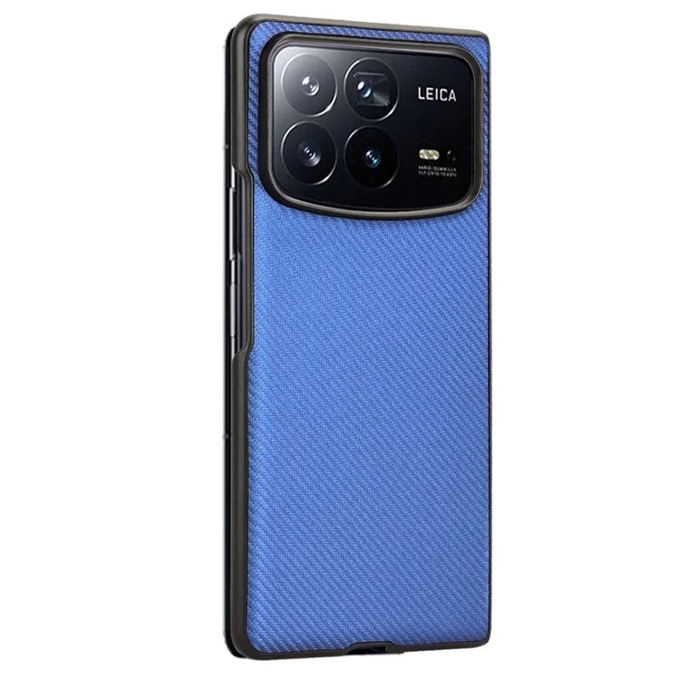 For Xiaomi Mix Fold 4 5G Case Carbon Fiber Texture Shockproof PU+PC Phone Cover