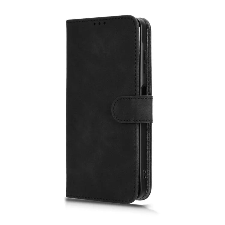 For Samsung Galaxy A06 Leather Case Skin-Feel Anti-Drop Wallet Flip Phone Cover