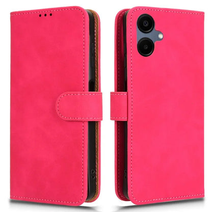 For Samsung Galaxy A06 Leather Case Skin-Feel Anti-Drop Wallet Flip Phone Cover