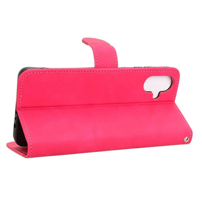 For Samsung Galaxy A06 Leather Case Skin-Feel Anti-Drop Wallet Flip Phone Cover