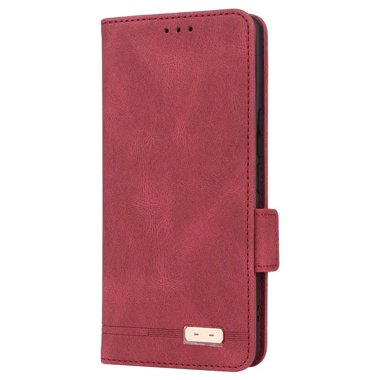 For Honor 200 Pro 5G Case Leather Wallet Flip Phone Cover with Hardware Decor