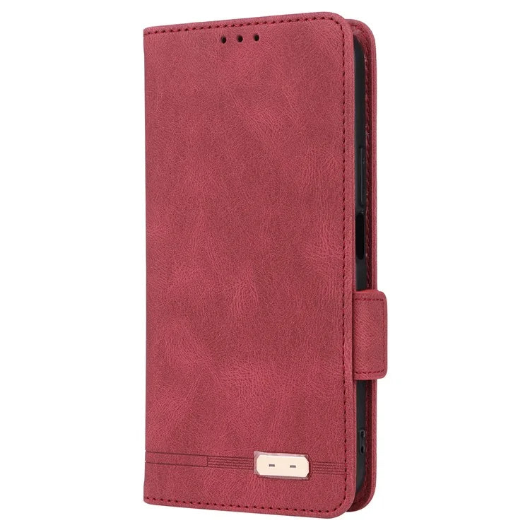 For Honor 200 Lite Case Leather Wallet Flip Phone Cover with Hardware Decor