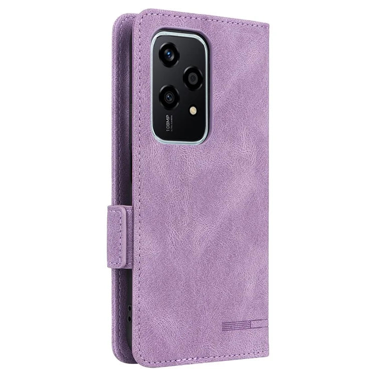 For Honor 200 Lite Case Leather Wallet Flip Phone Cover with Hardware Decor