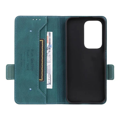 For Honor 200 Lite Case Leather Wallet Flip Phone Cover with Hardware Decor